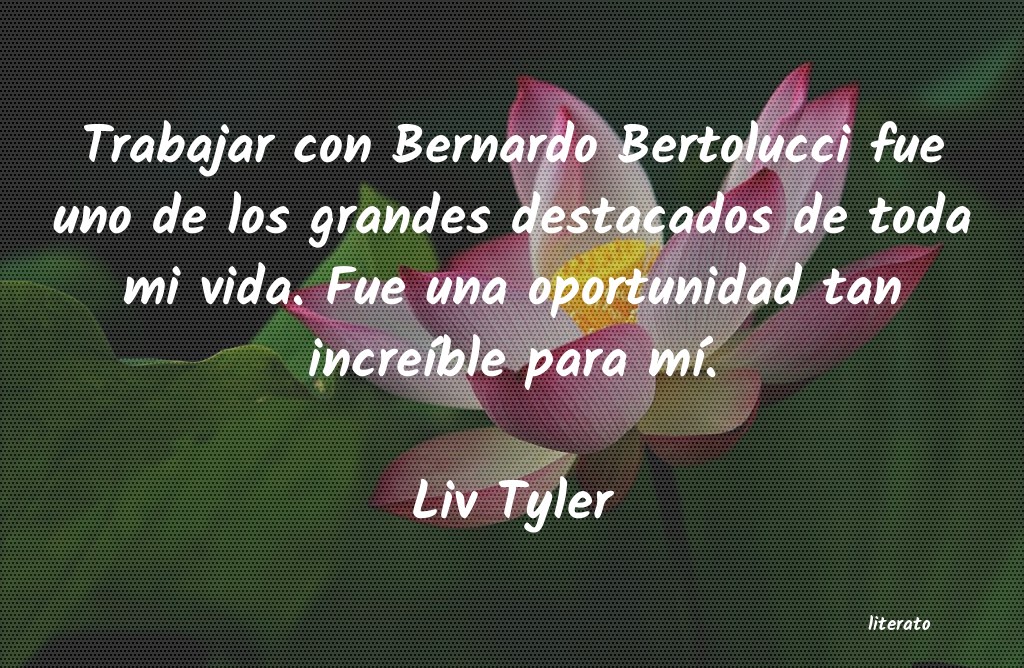 Frases de Liv Tyler