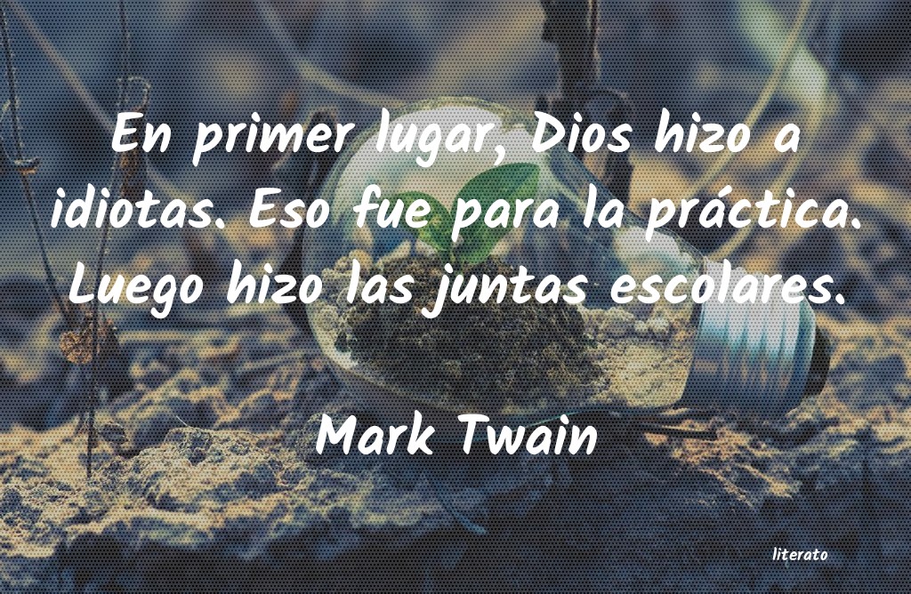 Frases de Mark Twain