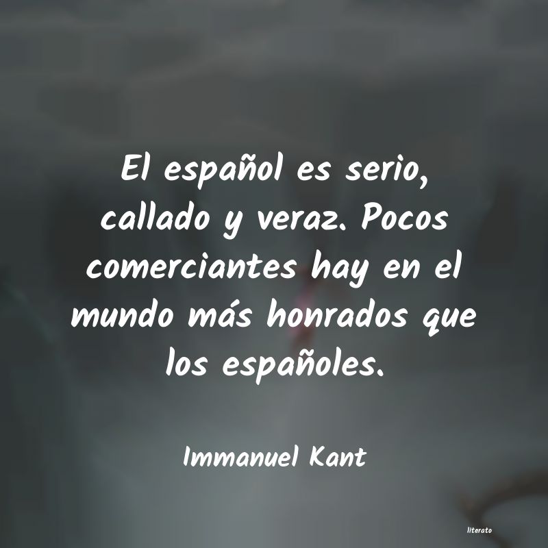 Frases de Immanuel Kant