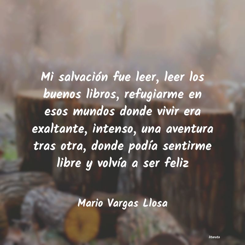 frases de Mario Vargas Llosa