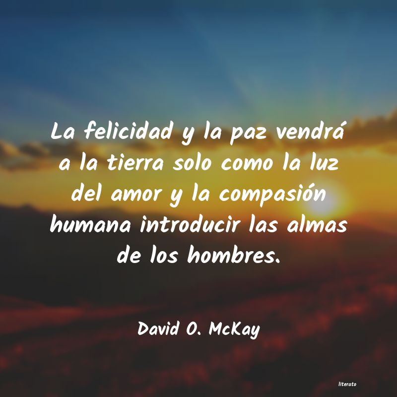 Frases de David O. McKay