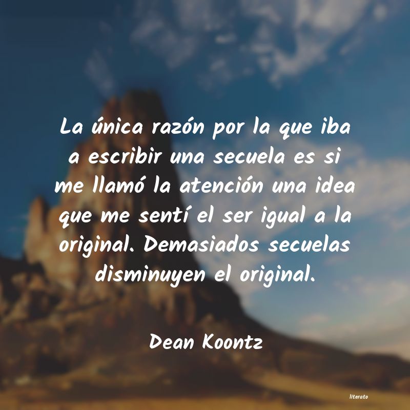 Frases de Dean Koontz