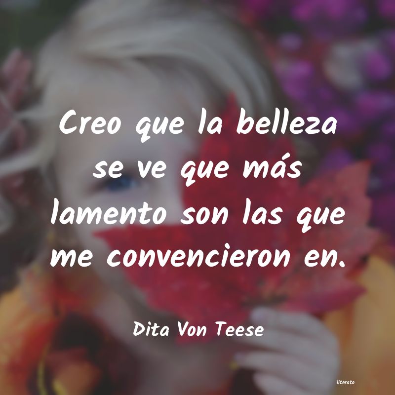 Frases de Dita Von Teese