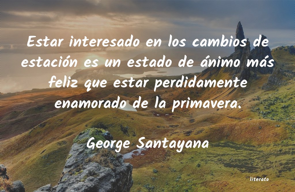 frases de George Santayana