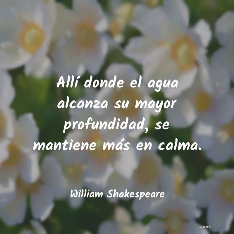 frases de William Shakespeare