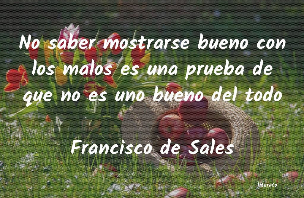 Frases de Francisco de Sales