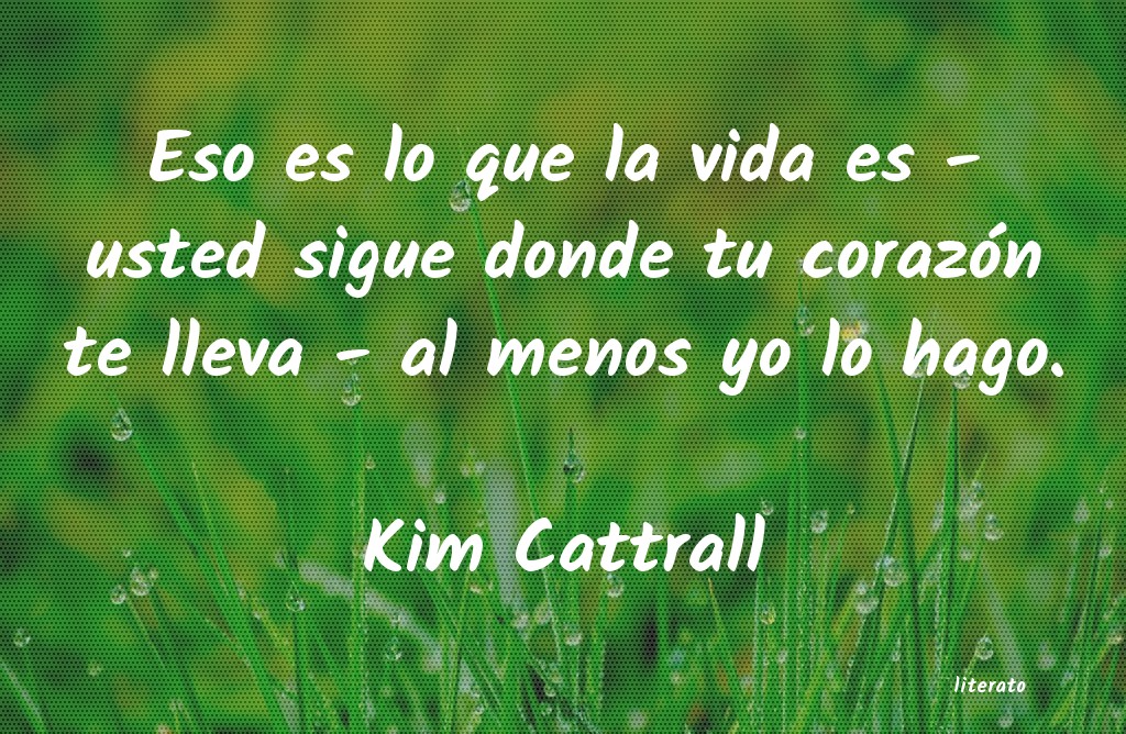 Frases de Kim Cattrall