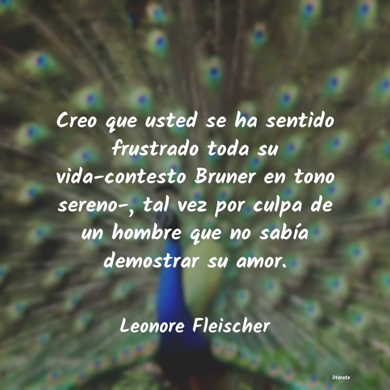 Frases de Leonore Fleischer