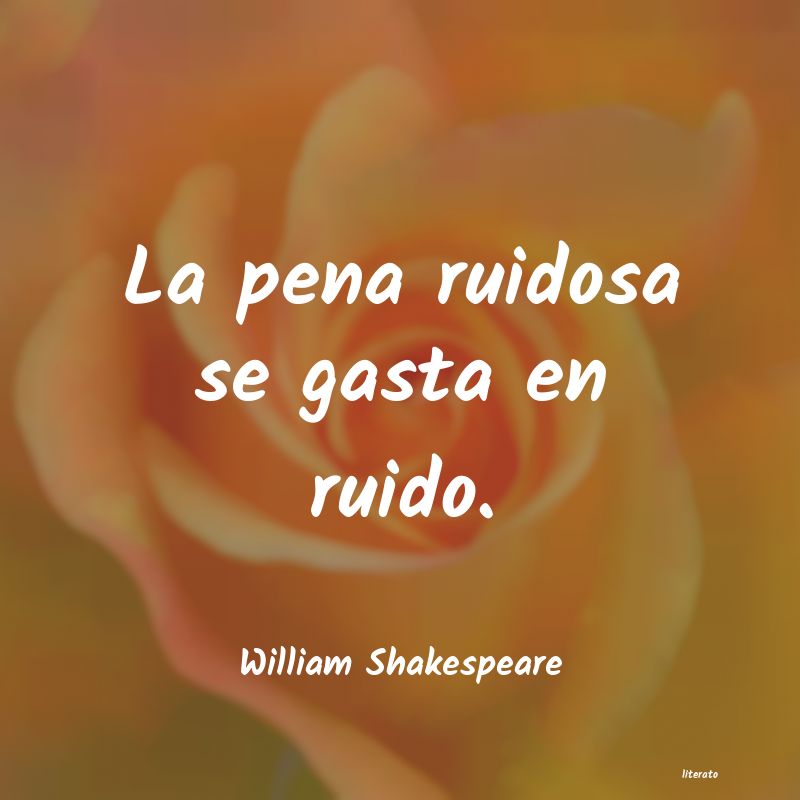 frases de William Shakespeare