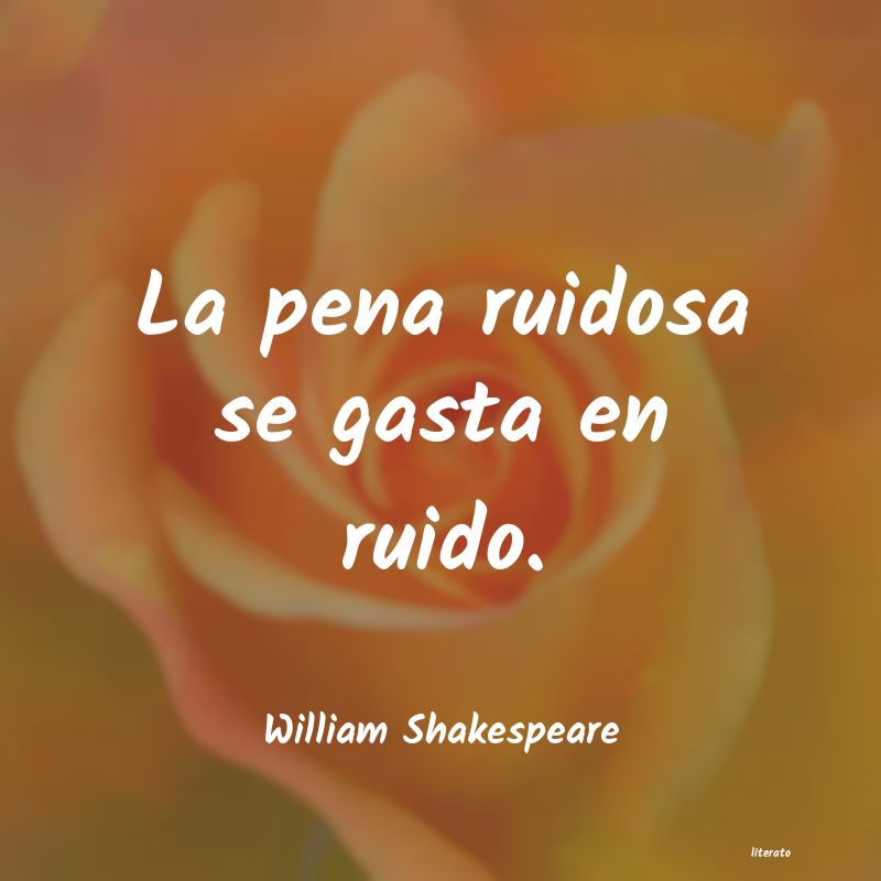 Frases de William Shakespeare