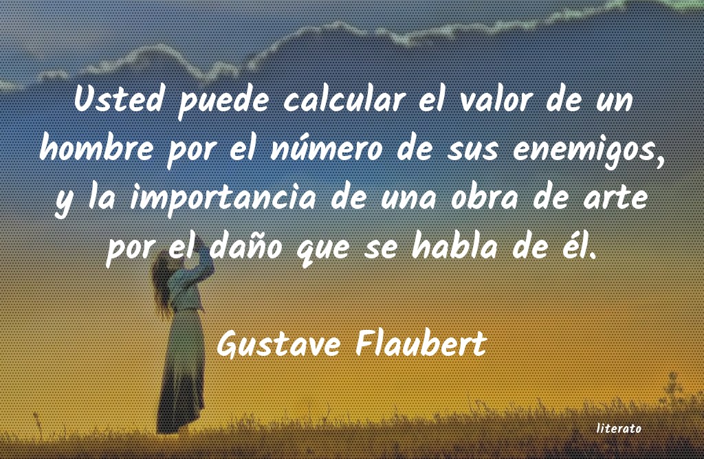 frases de Gustave Flaubert