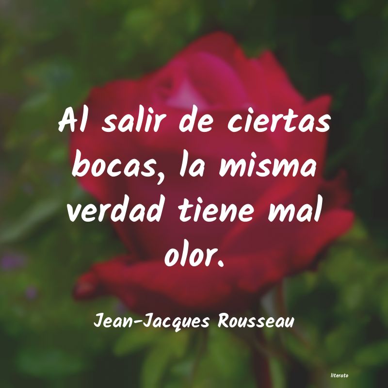frases de Jean-Jacques Rousseau