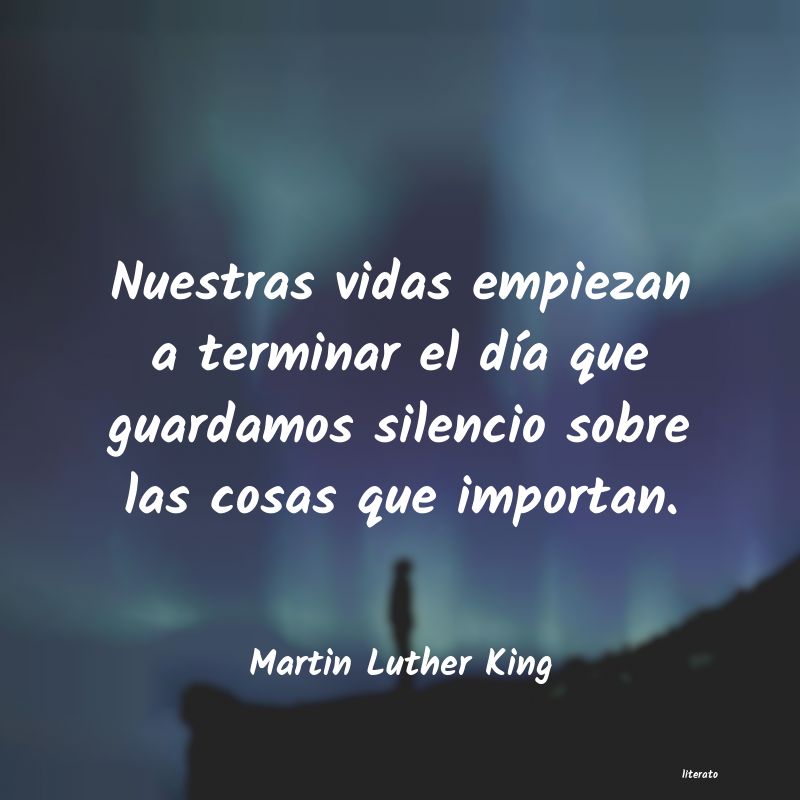 frases de Martin Luther King