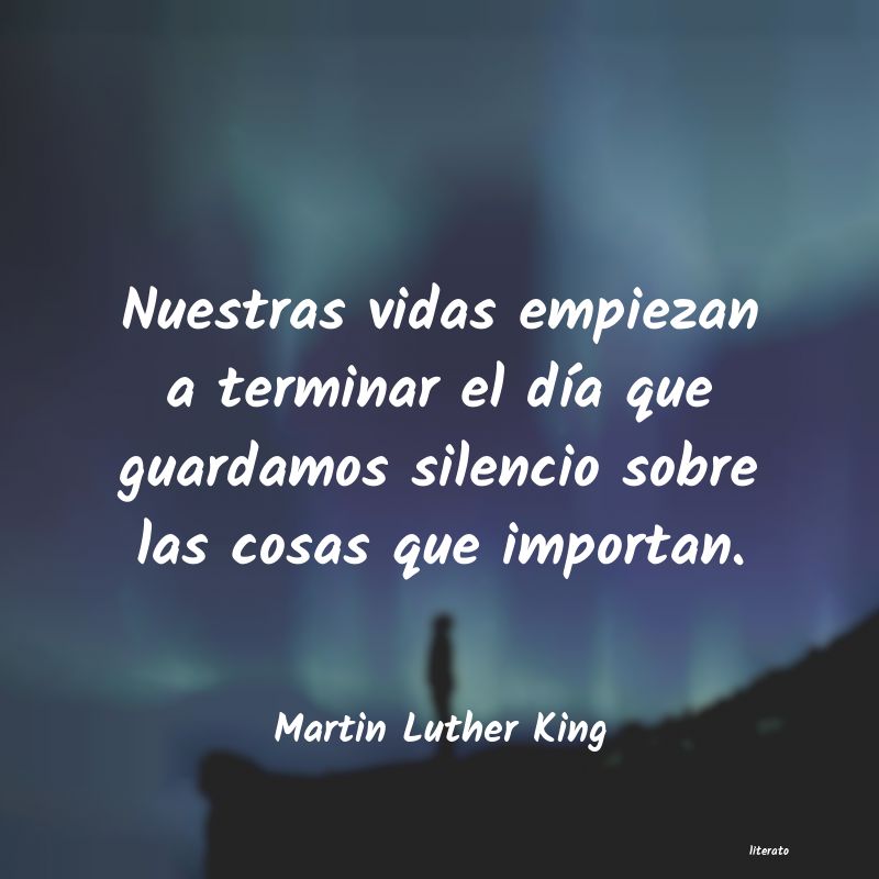 Frases de Martin Luther King