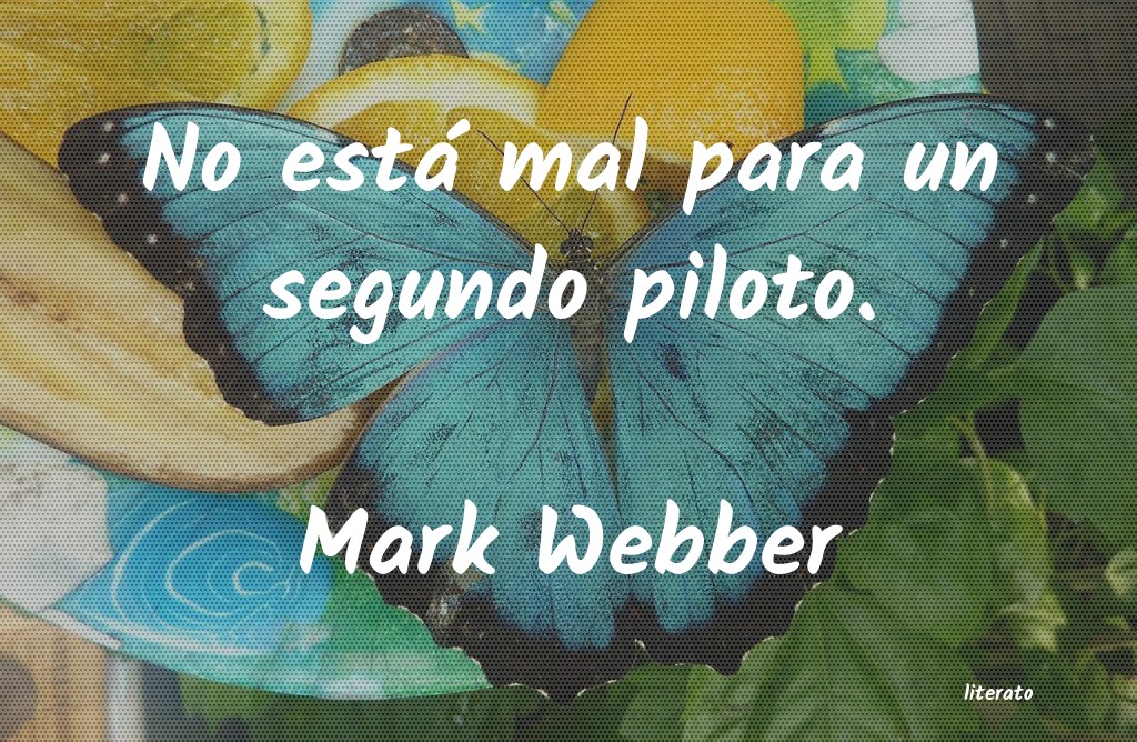 frases de Mark Webber