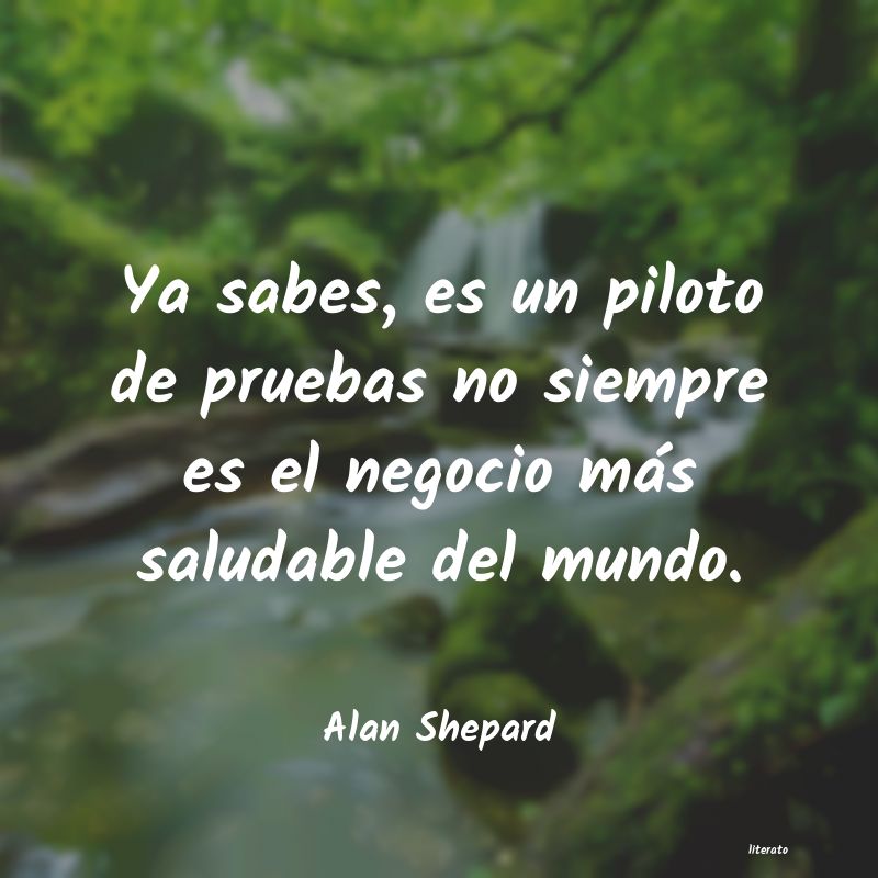 Frases de Alan Shepard