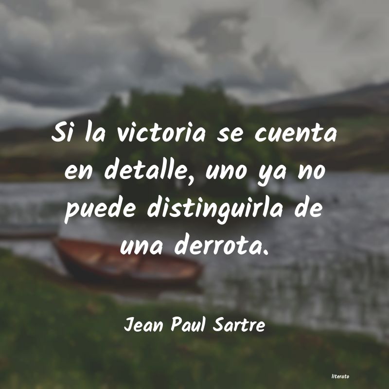 Frases de Jean Paul Sartre