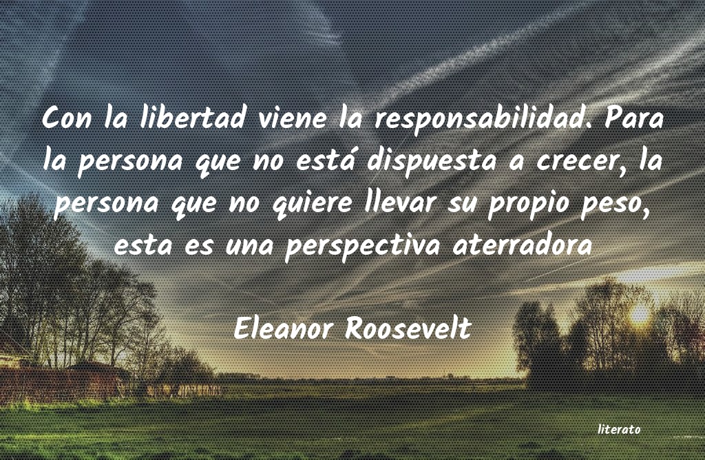 Frases de Eleanor Roosevelt