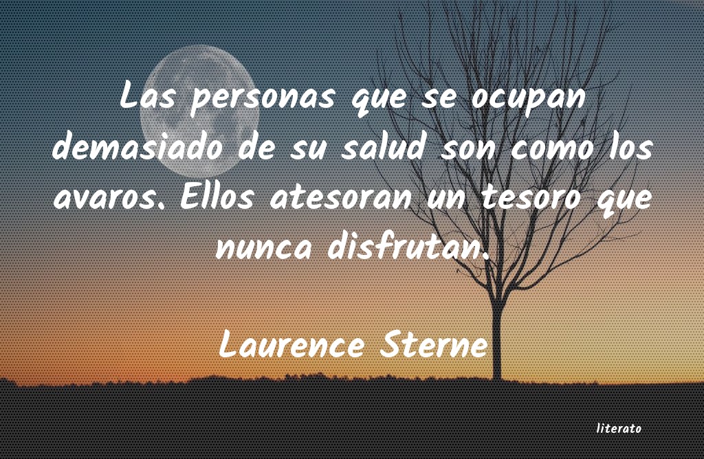 Frases de Laurence Sterne