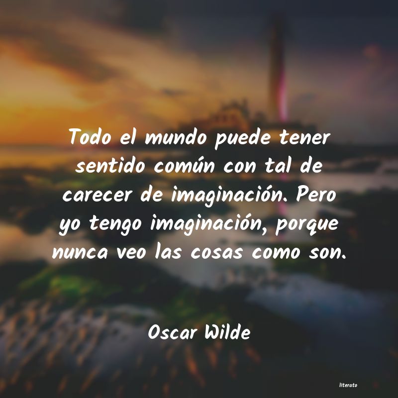 frases de Oscar Wilde