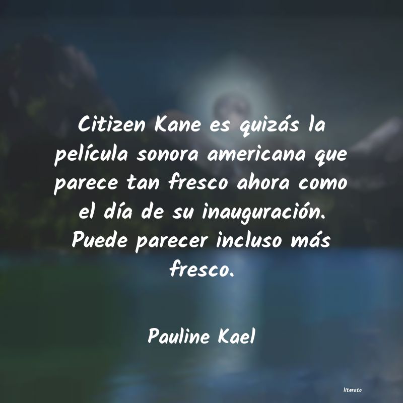 frases de Pauline Kael