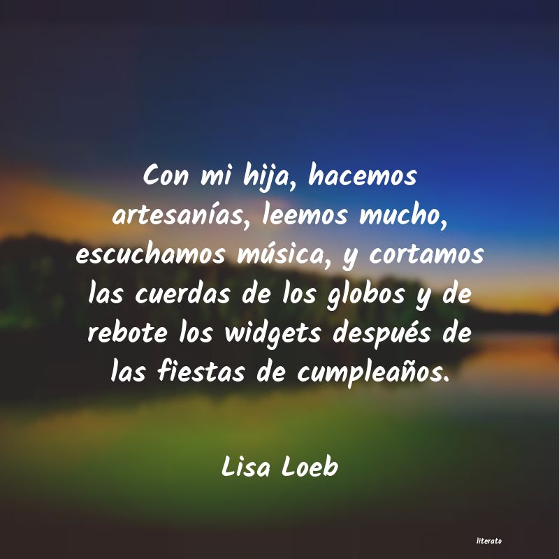 frases de Lisa Loeb