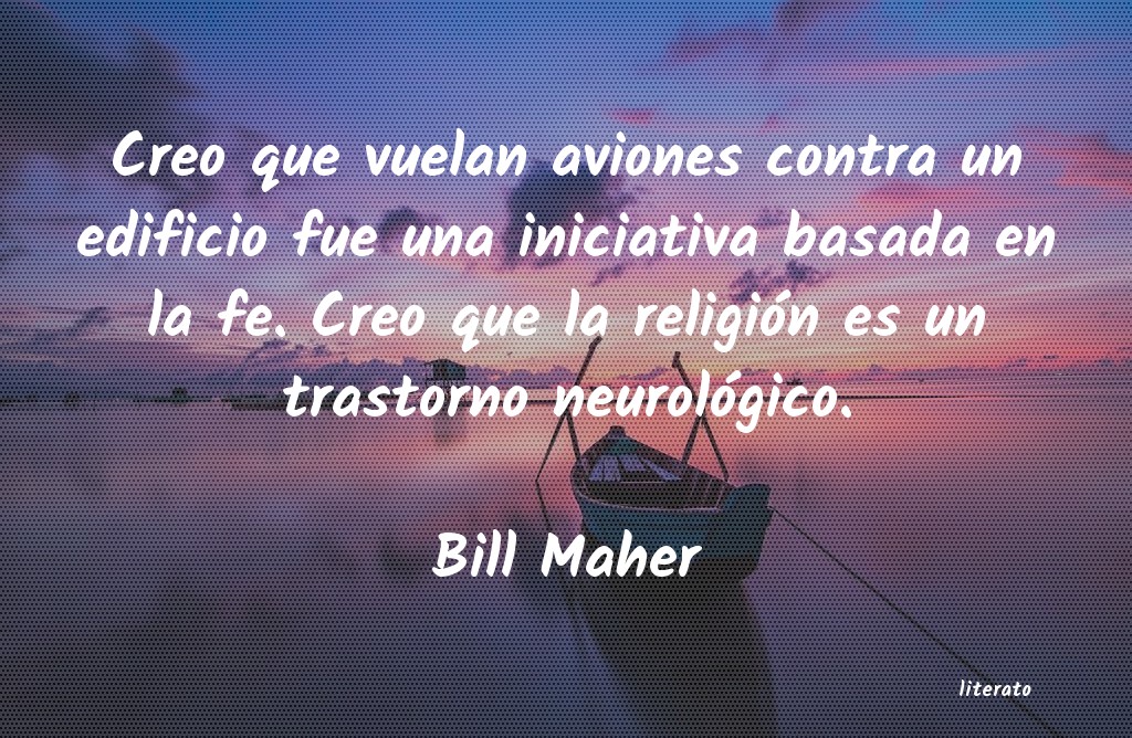 Frases de Bill Maher