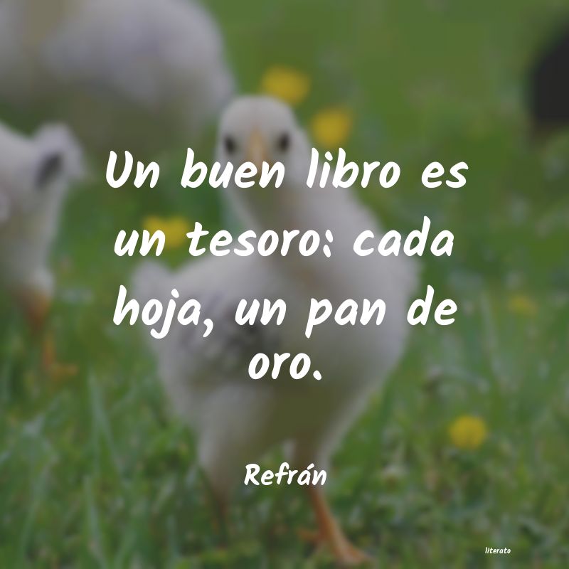 Frases de Refrán