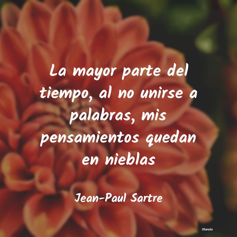 frases de Jean-Paul Sartre
