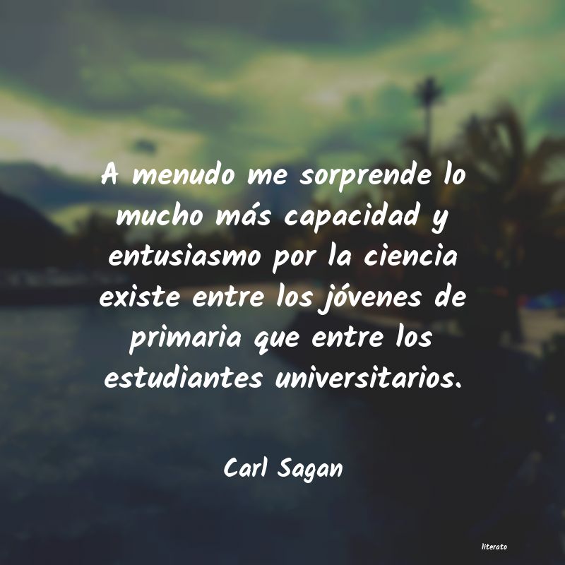 Frases de Carl Sagan