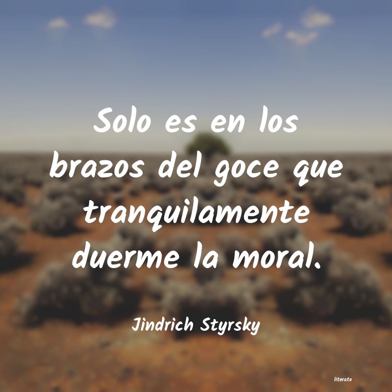 Frases de Jindrich Styrsky