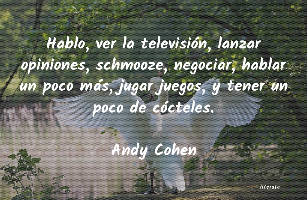 Frases de Andy Cohen