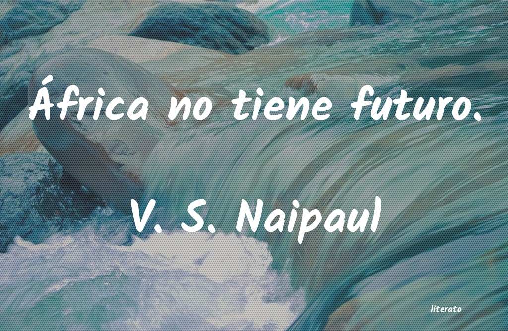 Frases de V. S. Naipaul