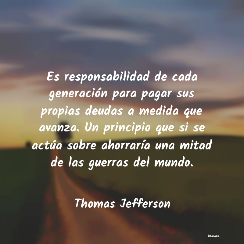 Frases de Thomas Jefferson