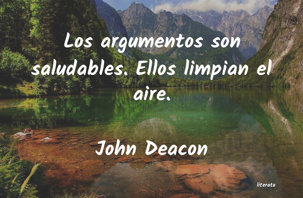 Frases de John Deacon