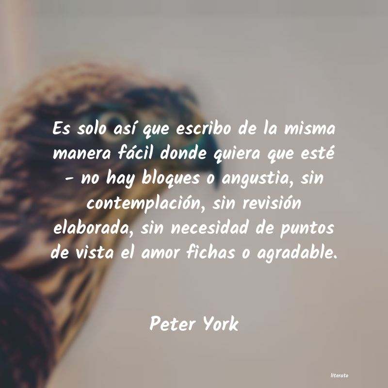 Frases de Peter York
