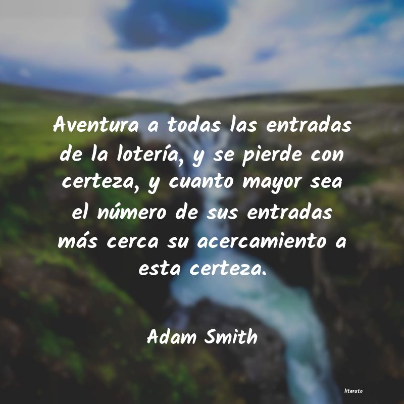 Frases de Adam Smith