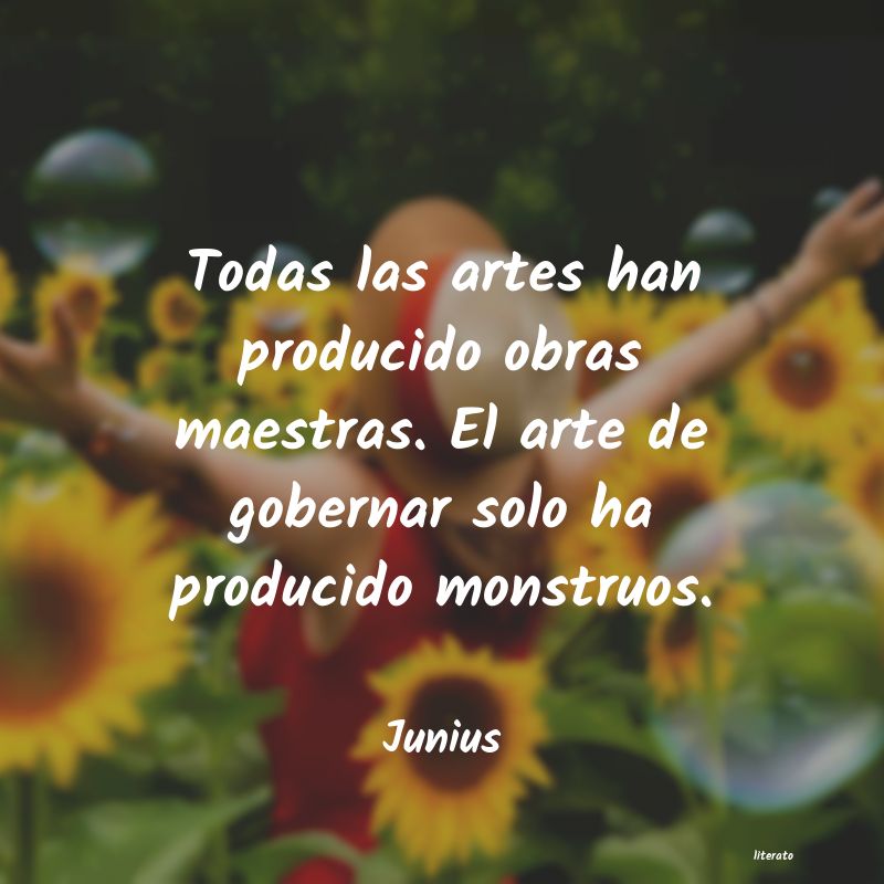 frases de Junius