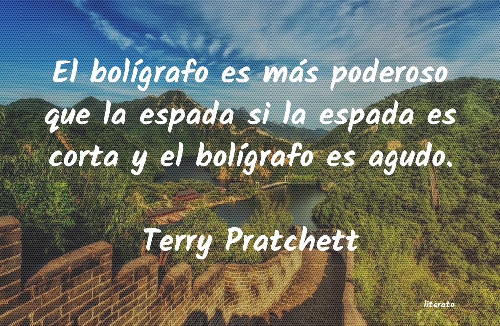 Frases de Terry Pratchett