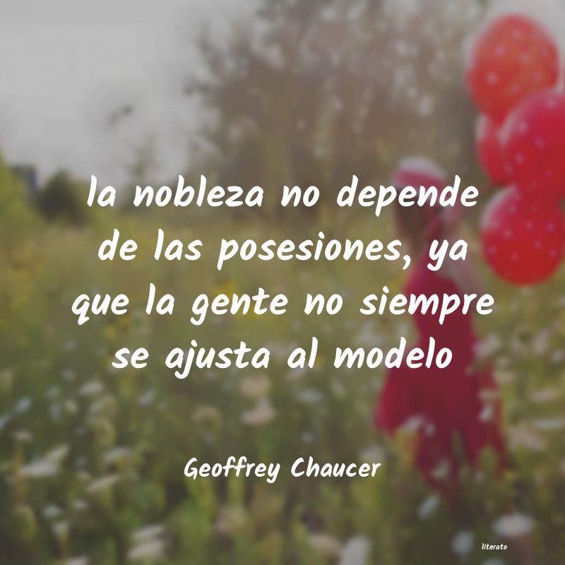 Frases de Geoffrey Chaucer