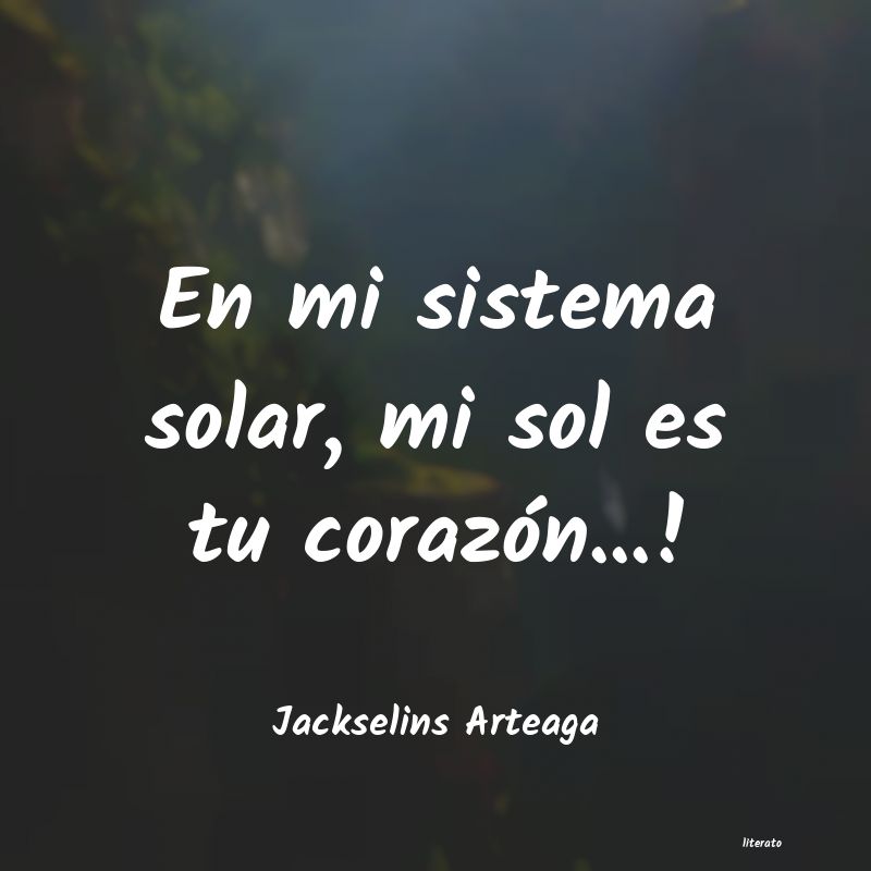 frases sobre el sistema solar