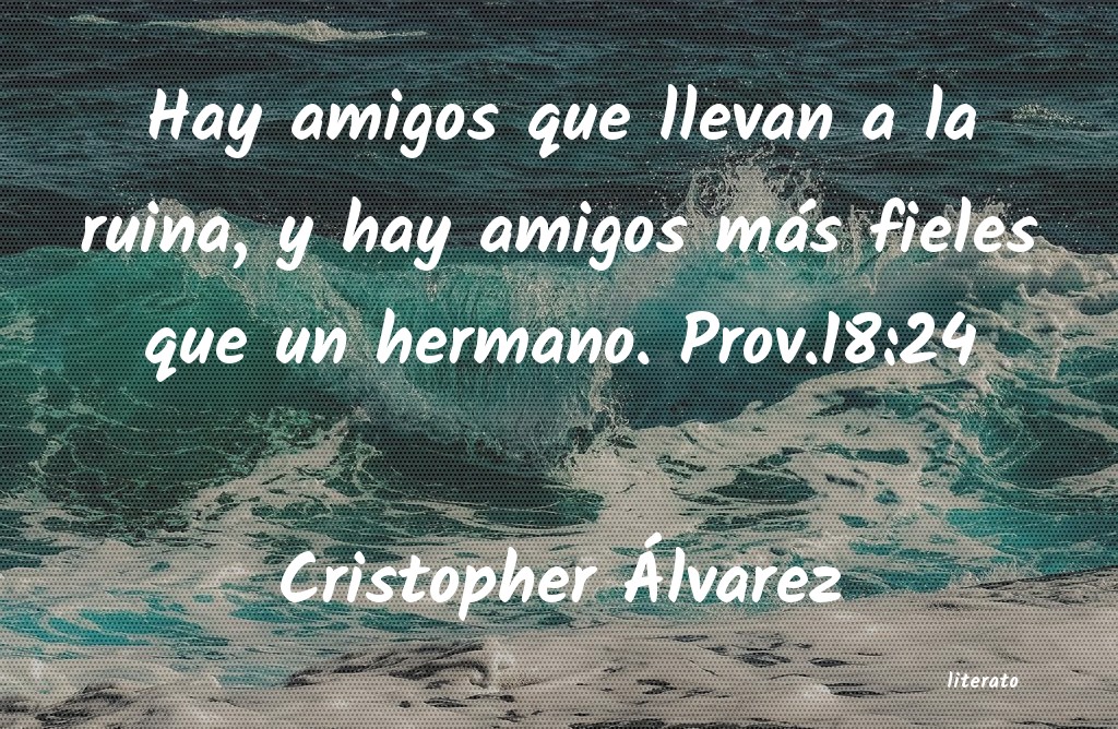 Frases de Cristopher Álvarez