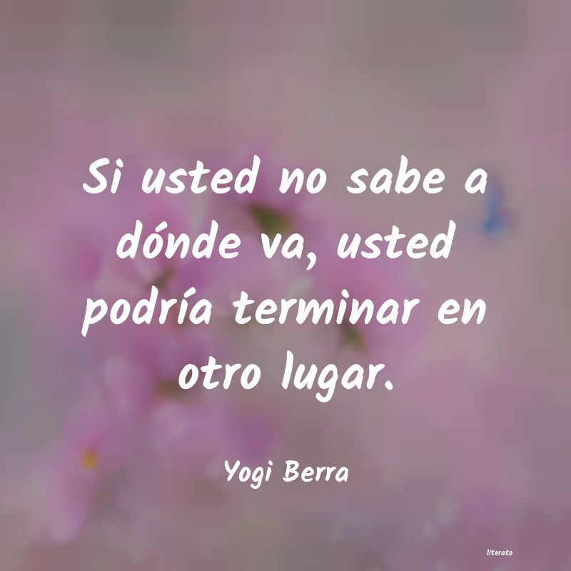 Frases de Yogi Berra