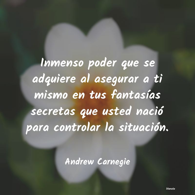 Frases de Andrew Carnegie