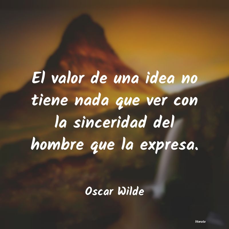 Frases de Oscar Wilde