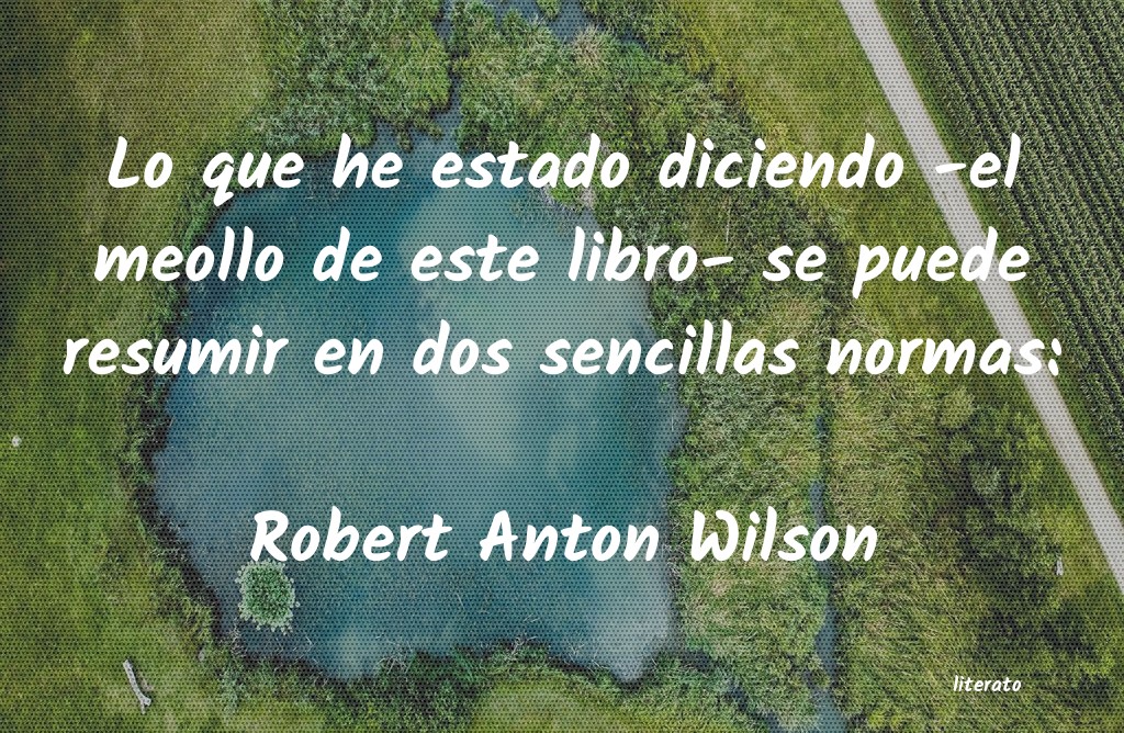 Frases de Robert Anton Wilson