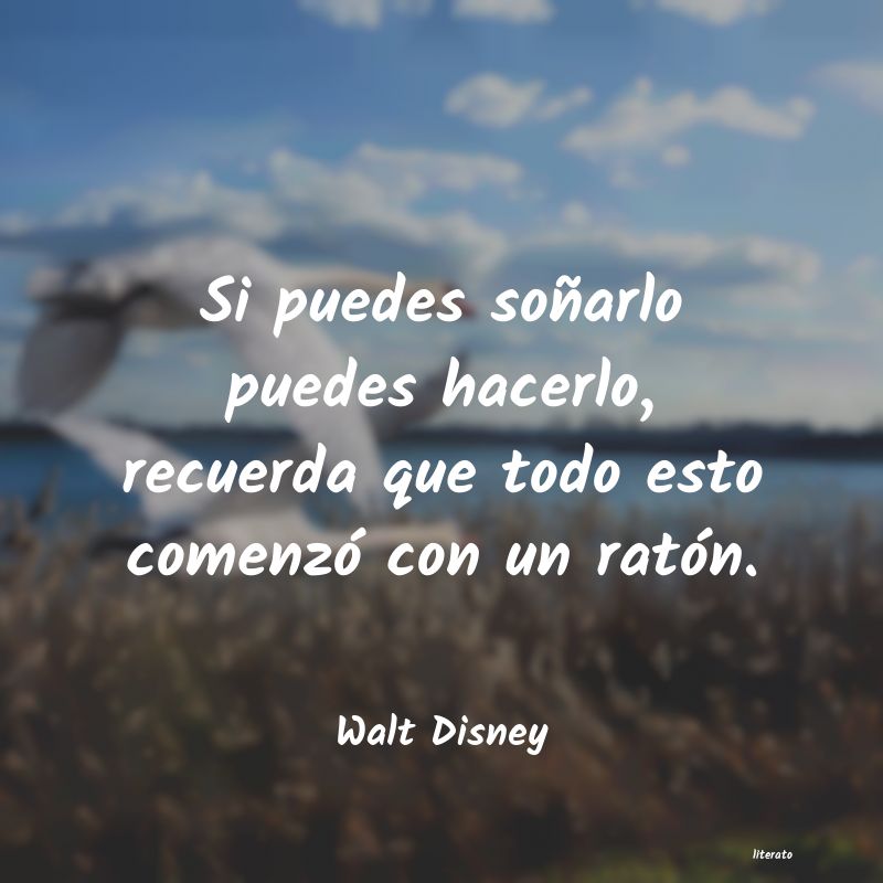 Frases de Walt Disney