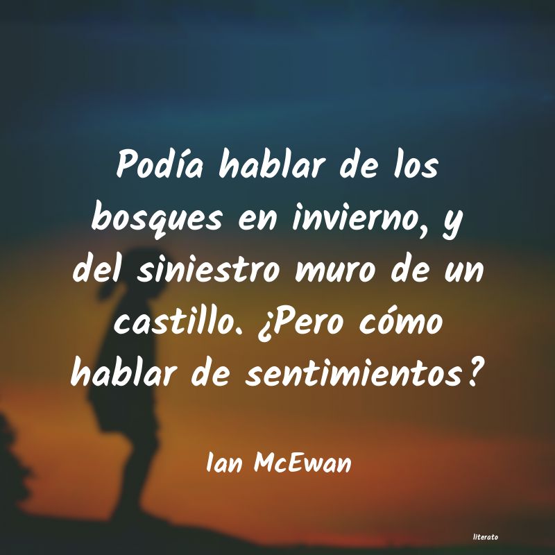 frases de Ian McEwan