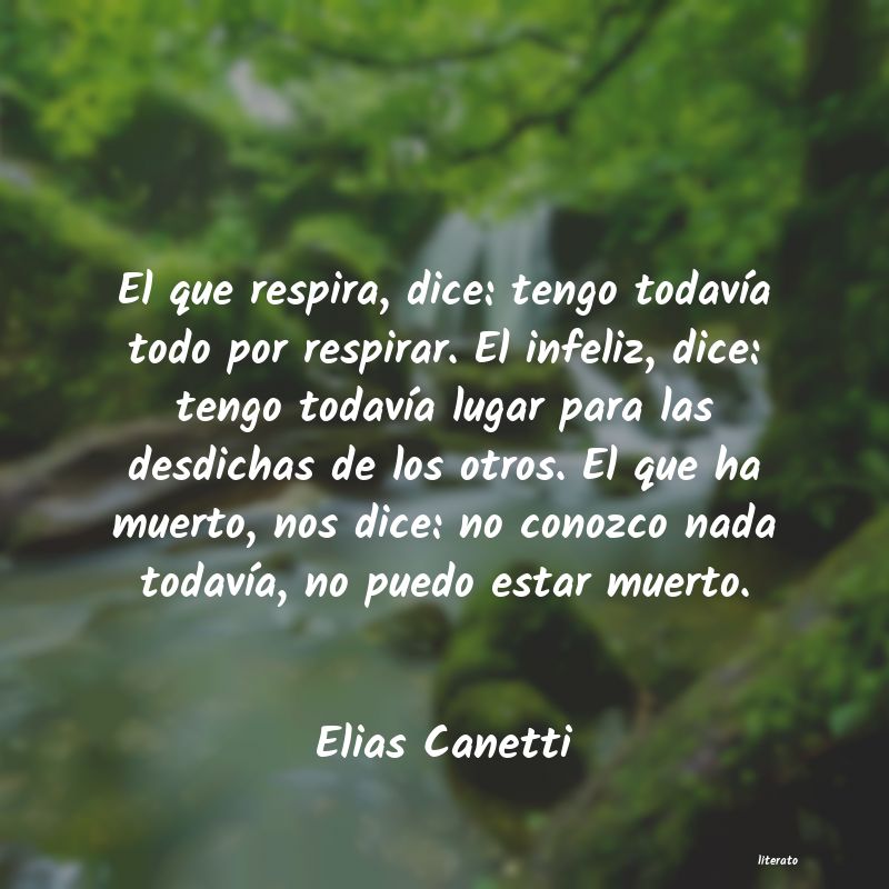 elias canetti conocimiento conocer mejor