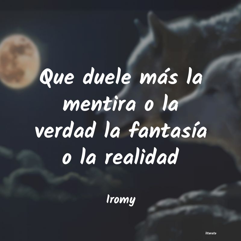 Frases de Iromy